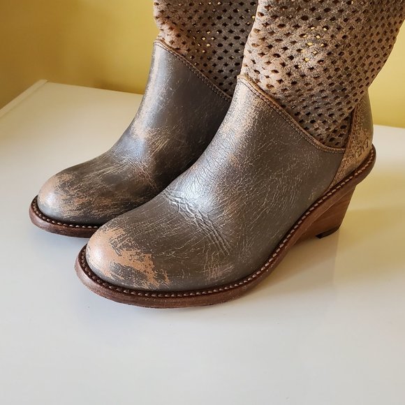 Bed Stu Dutchess Wedge Boot - Picture 1 of 5